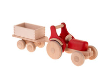 Lade das Bild in den Galerie-Viewer, Holztraktor - Ferdinand (rot)