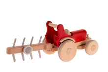 Lade das Bild in den Galerie-Viewer, Holztraktor - Ferdinand (rot)
