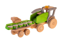 Lade das Bild in den Galerie-Viewer, Anhänger für Holztraktor (Zweiachser)