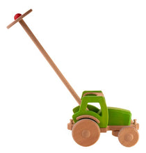 Lade das Bild in den Galerie-Viewer, Holztraktor - MIO mit Lenkstange