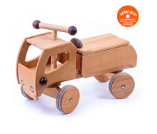 Lade das Bild in den Galerie-Viewer, Holz Rutscher Fred – Rutschauto (Nussbaum Edition)
