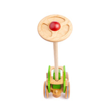 Lade das Bild in den Galerie-Viewer, Holztraktor - MIO mit Lenkstange