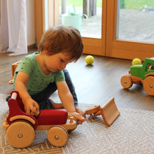 Lade das Bild in den Galerie-Viewer, Holztraktor - Ferdinand (rot)