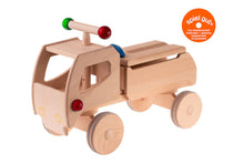 Lade das Bild in den Galerie-Viewer, Holz Rutscher Fred – Rutschauto (Skipper&#39;s Edition)
