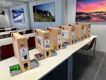 Lade das Bild in den Galerie-Viewer, Kugelbahnset mit unterschiedlichen Laufzeiten (6 Stück)
